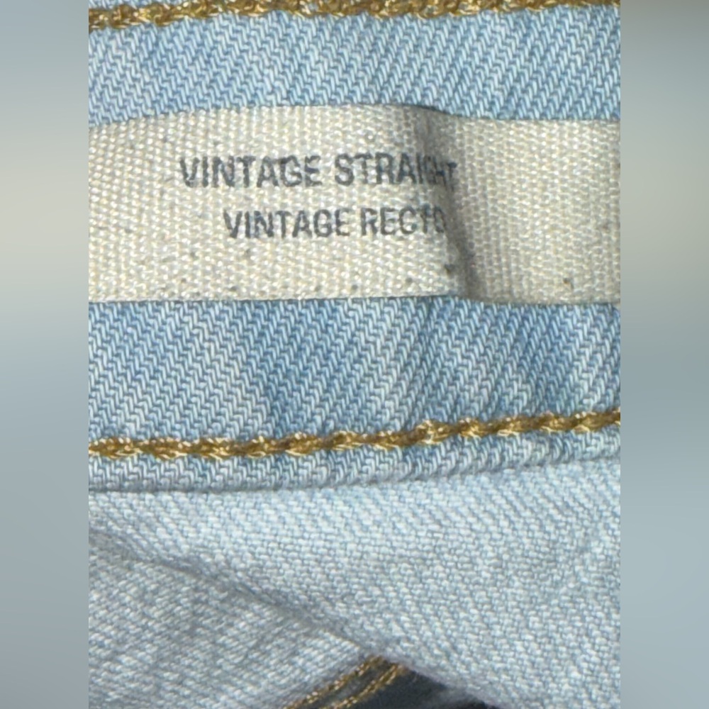 Universal Thread Vintage Straight Button Fly Deni… - image 4
